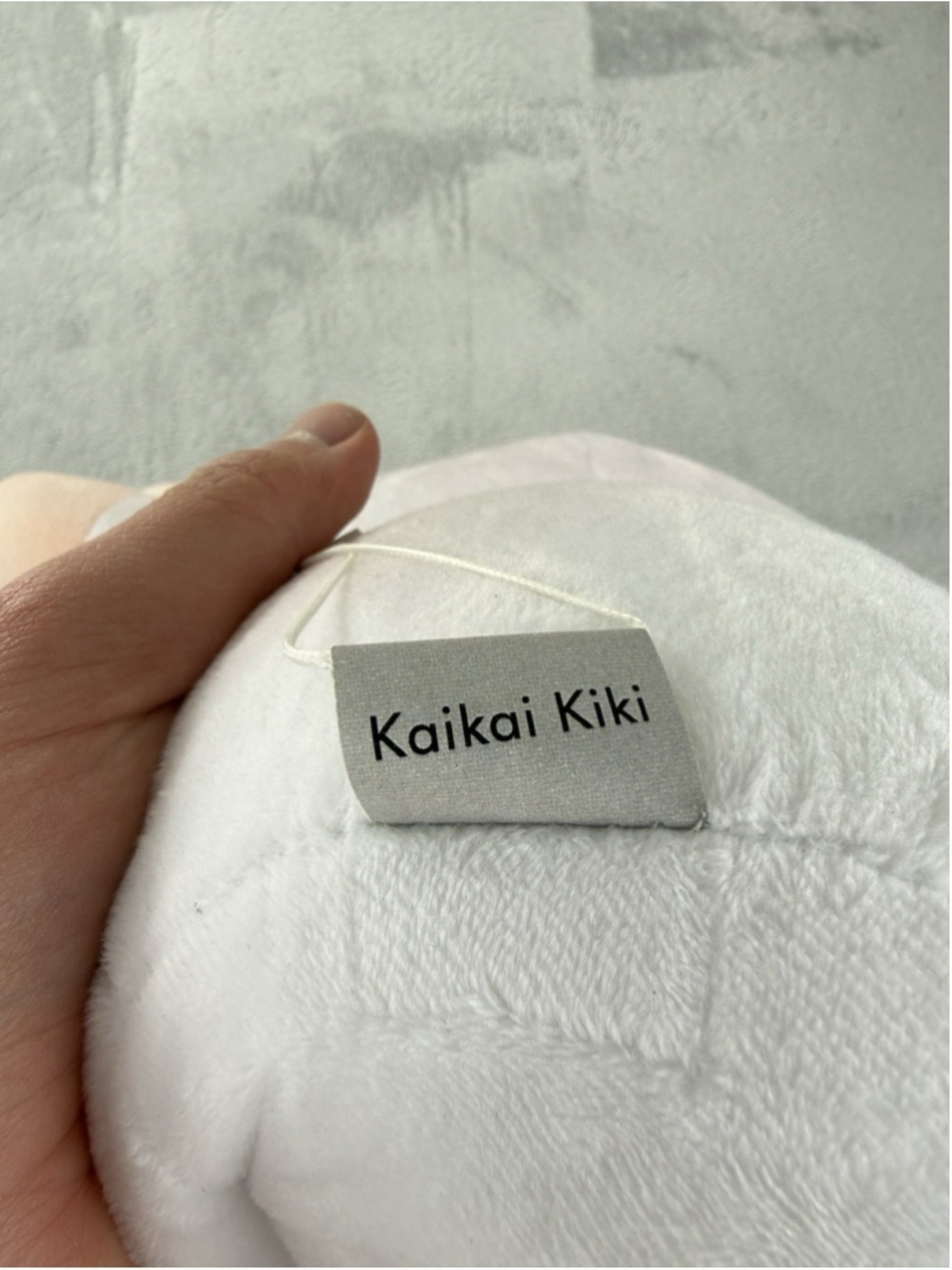 Takashi Murakami Kaikai Kiki Plush Toy Blue Eyes White - Picture 6 of 16